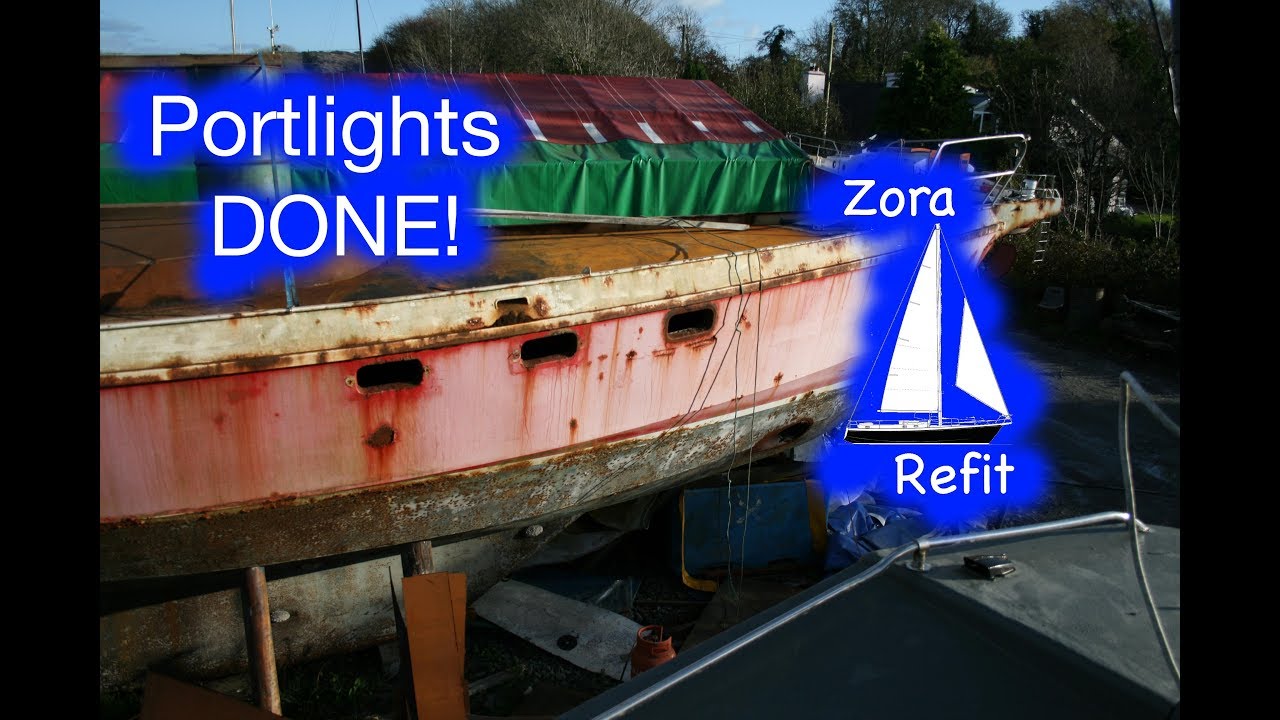 Steel Adventure Boat -10- Portlights and Vanlife