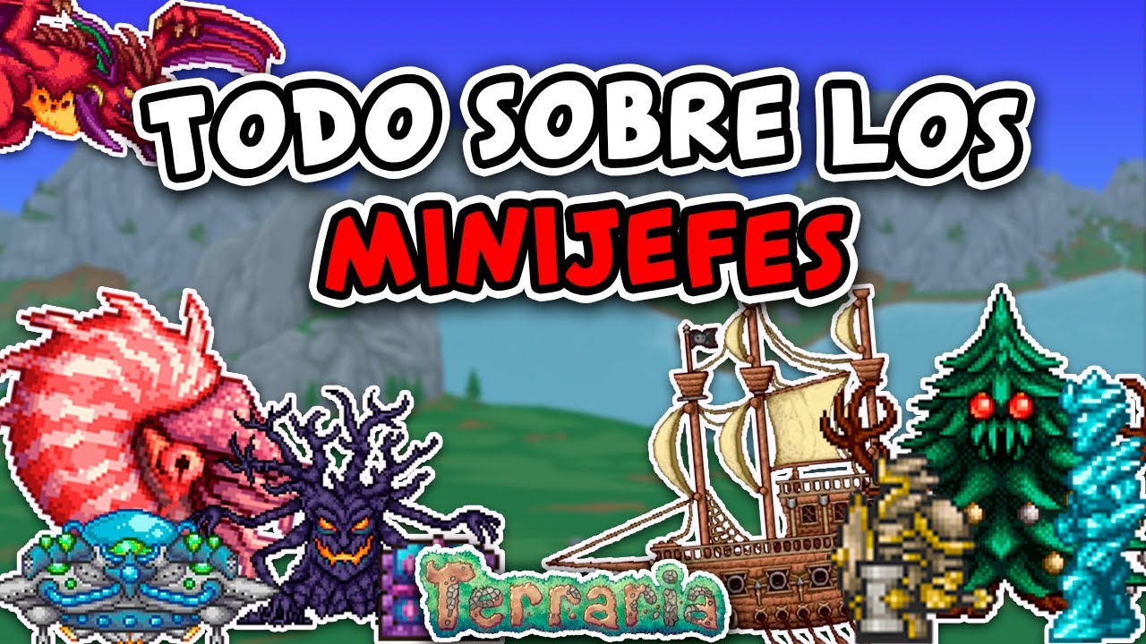 TODO SOBRE LOS MINIJEFES DE TERRARIA | Drako.