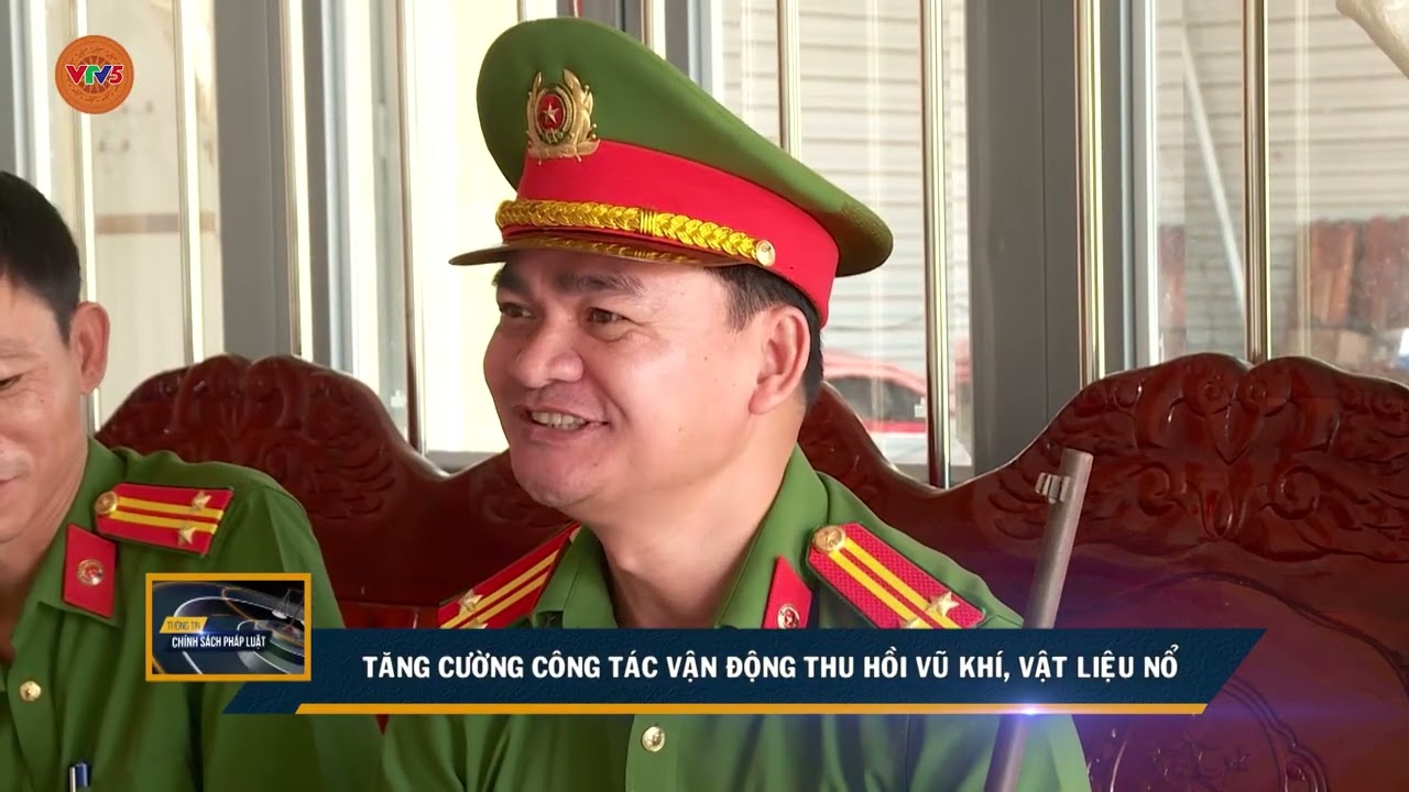 TĂNG CƯỜNG CÔNG TÁC VẬN ĐỘNG THU HỒI VŨ KHÍ, VẬT LIỆU NỔ | VTV5