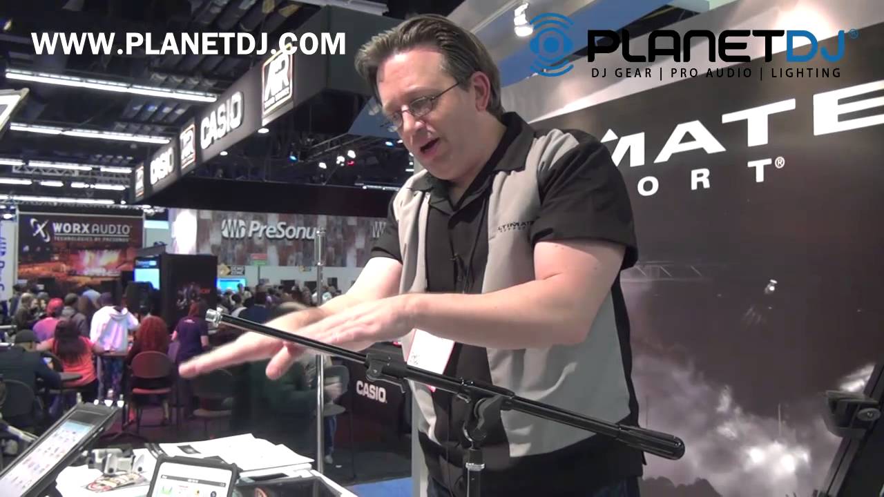 Ultimate Support Ulti Boom Pro Microphone Boom | NAMM 2015