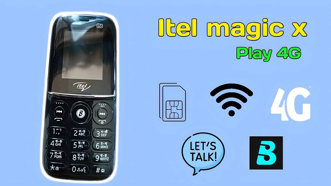 Itel Magic X Play 4G || आ गया है नया फोन 2026 Ka Best Keypad Phone 