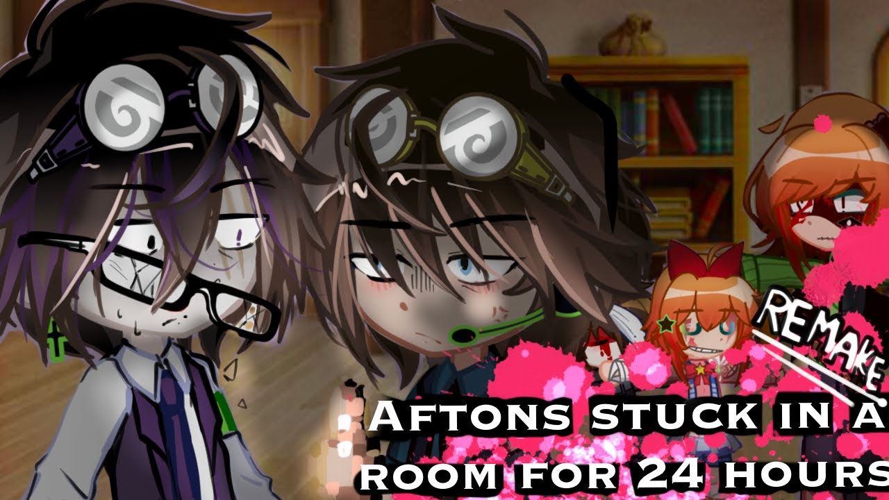 Aftons stuck in a room for 24 hours (remake) ||Kirito0198||Fnaf