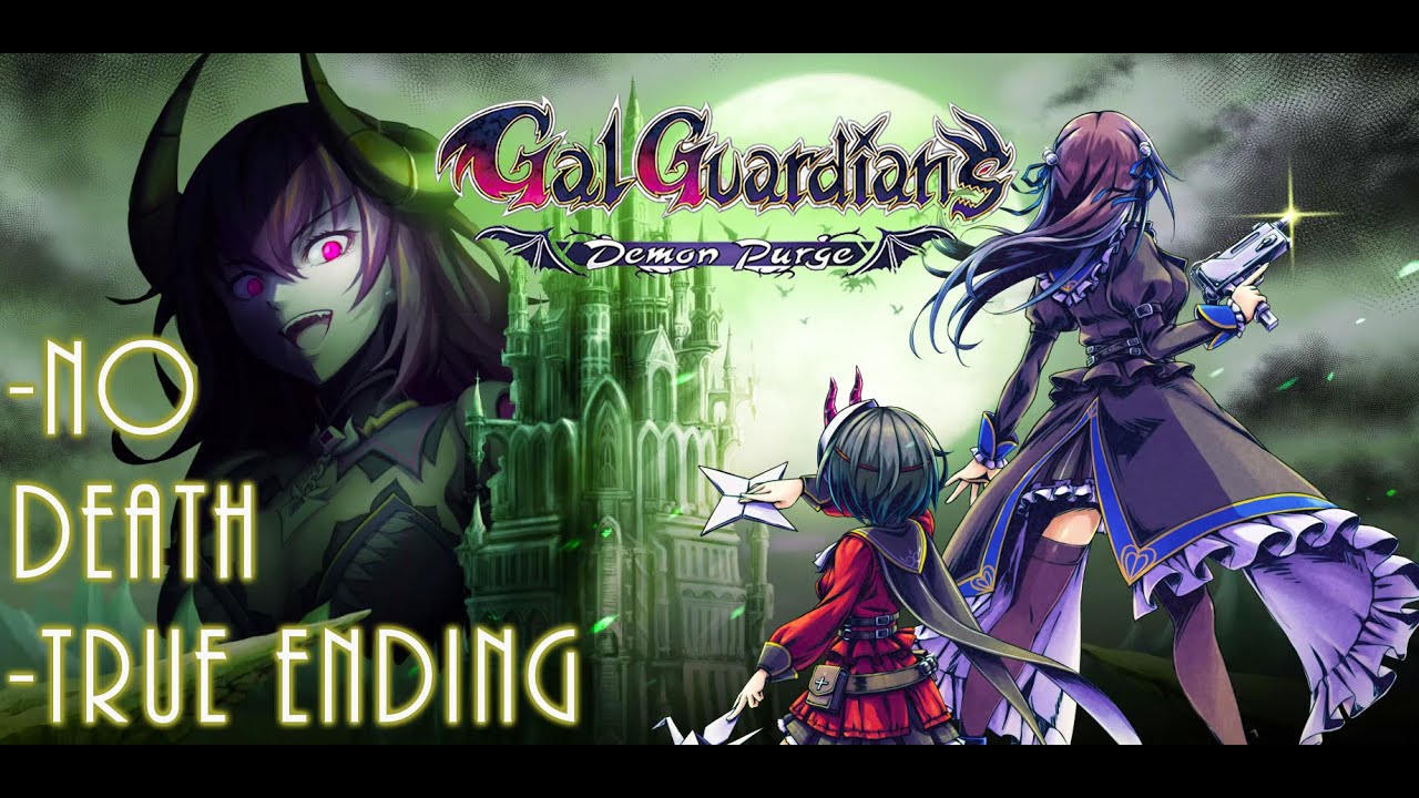 Gal Guardians: Full Run, No Lives Lost, True Ending