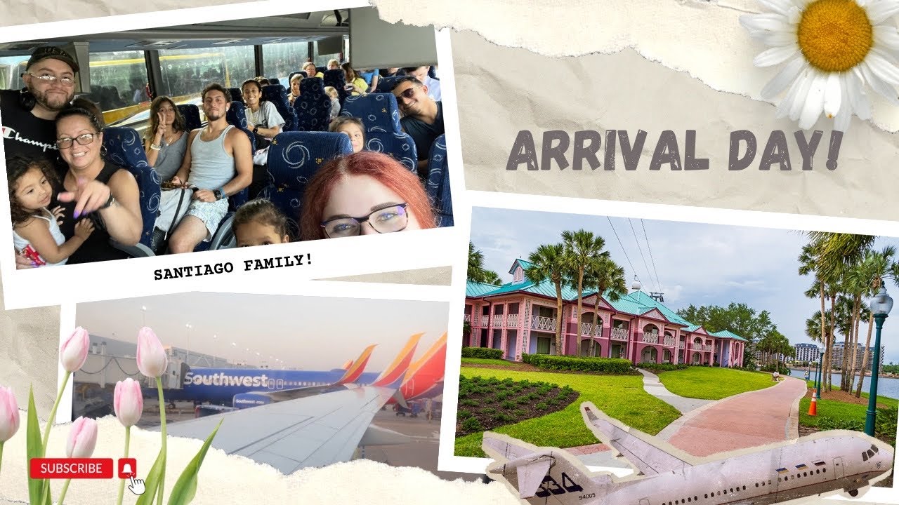 DAY ONE || 2023 Disney World BIG Family Vacation! || Family of 13! || Travel/Arrival Day