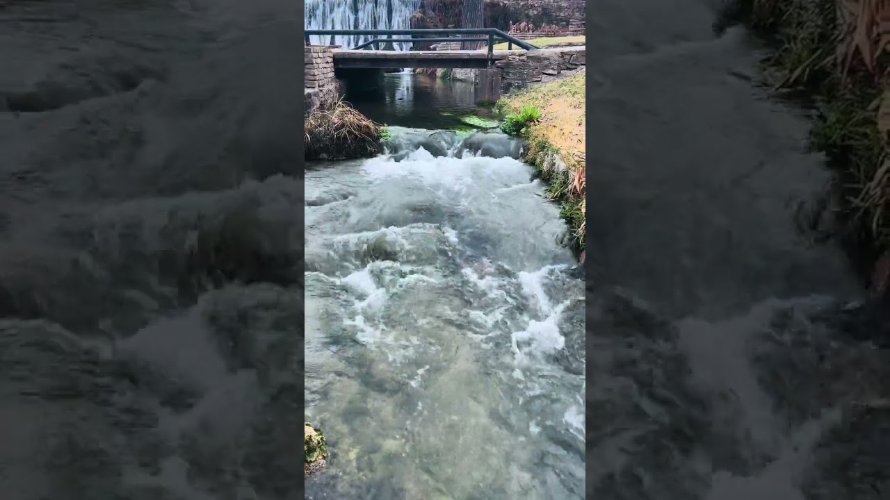 San Saba | Peaceful Calm Flowing Falls | Gentle Music | Relax | Unwind | Breathe | Nature | Beauty