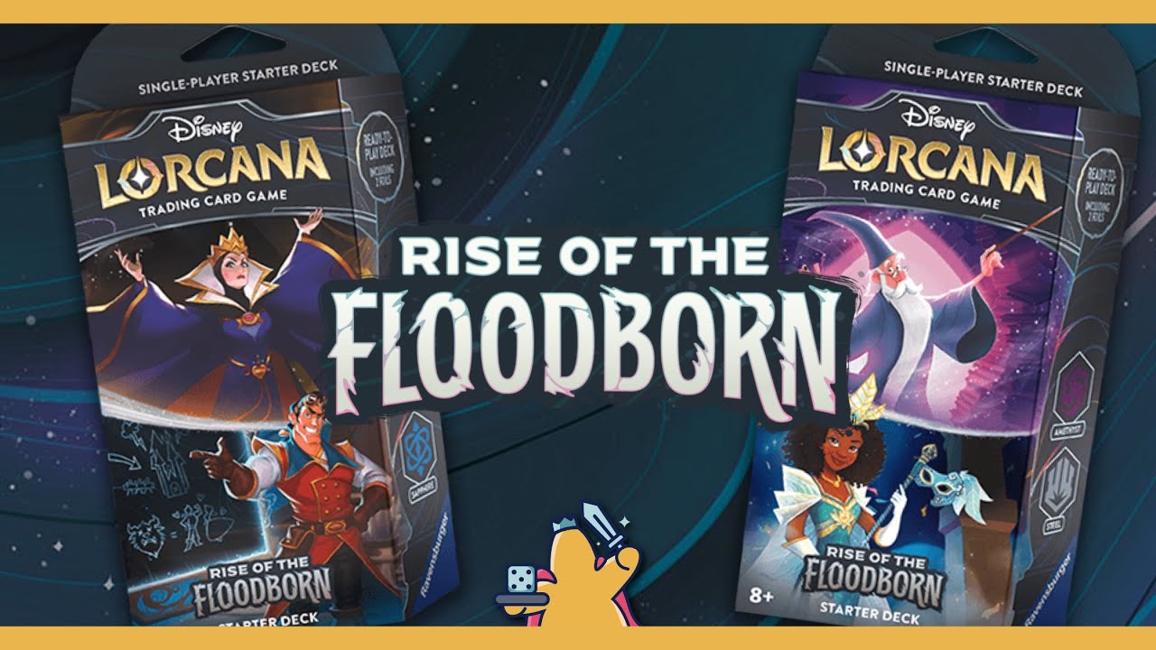 Nové Starter decky z Rise of the Floodborn | DISNEY LORCANA | Unboxing