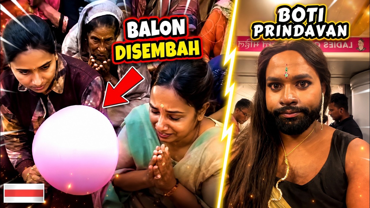 BAHKAN BALON PUN MEREKA SEMBAH! MOMEN NGAKAK WARGA PRINDAVAN PART 11