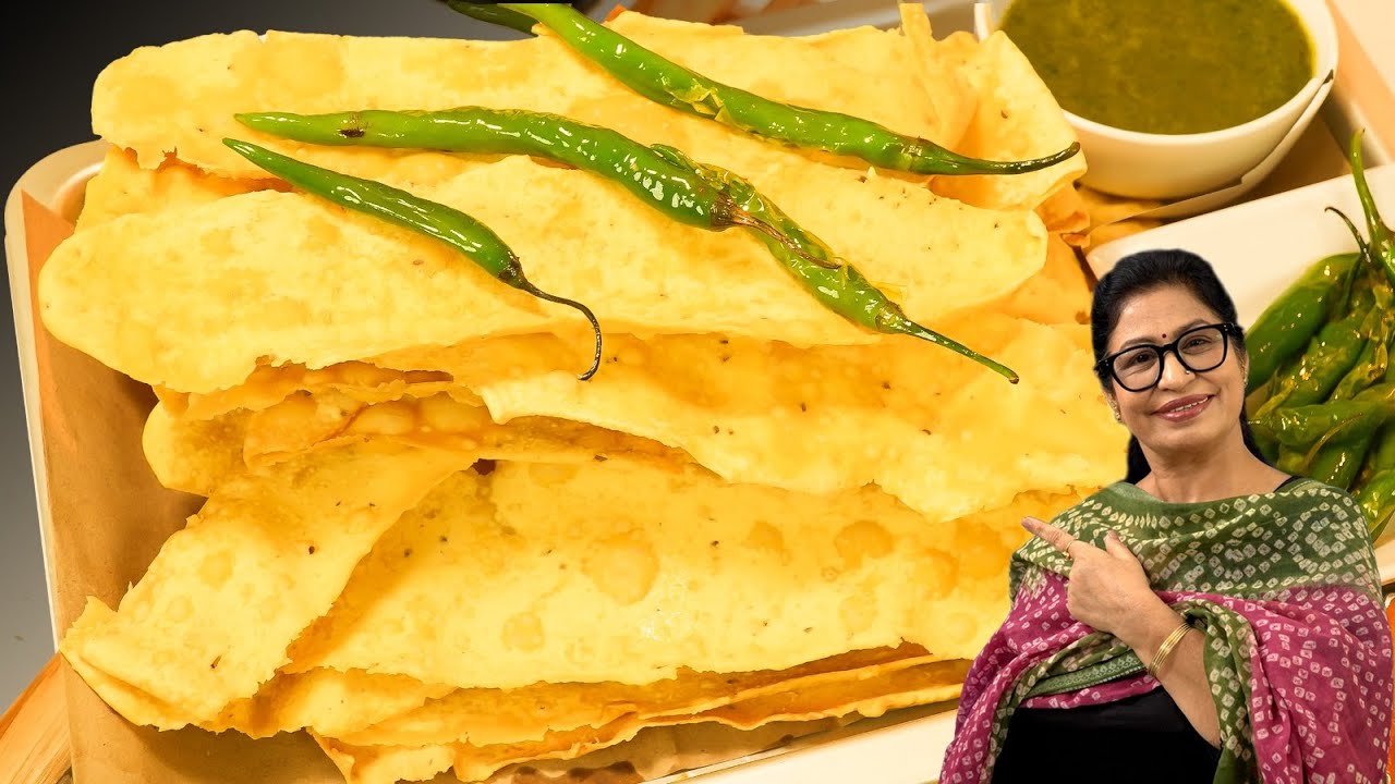 Gujarati Fafda-Jalebi | अब घर पर बनाएं हलवाई जैसे फाफड़े - बिना टूटे, Tea Time के लिए Perfect Snack!