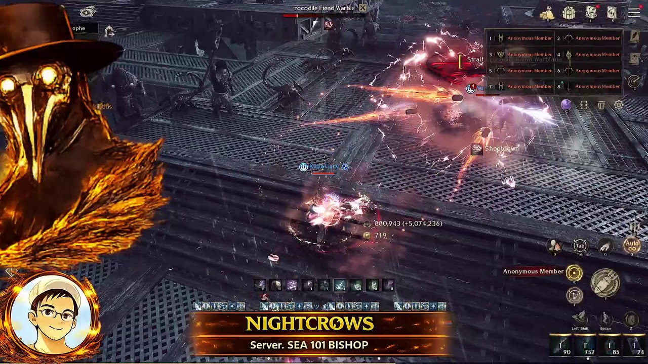 NIGHTCROWS - TARA, LIVE! GUNNER MUNA!