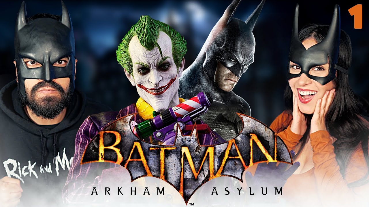WE ARE BATMAN! | Our First Time Playing Batman: Arkham Asylum - Part 1