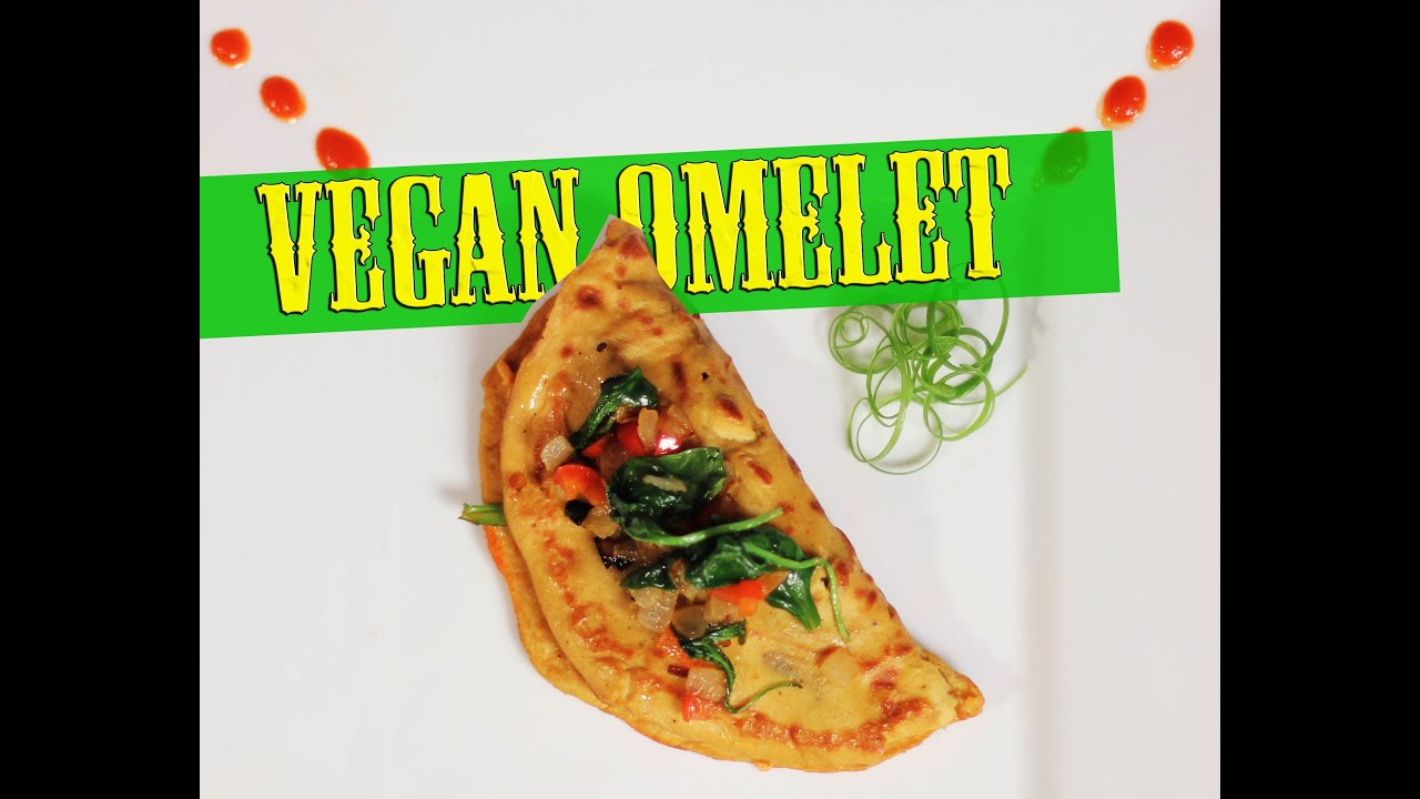 Vegan Omelet - Cooking with The Vegan Zombie