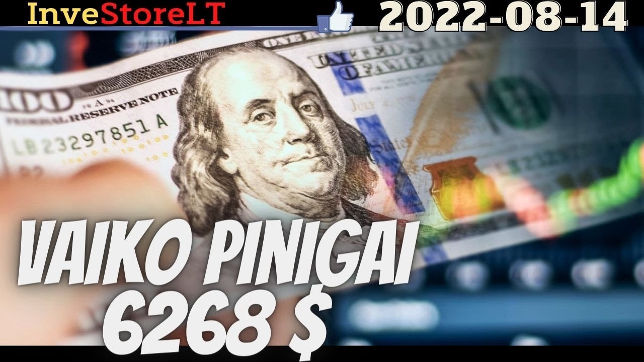 👶 Vaiko pinigai. Investavimas į JAV akciju rinka, revolut | Infliacija | Idėjos