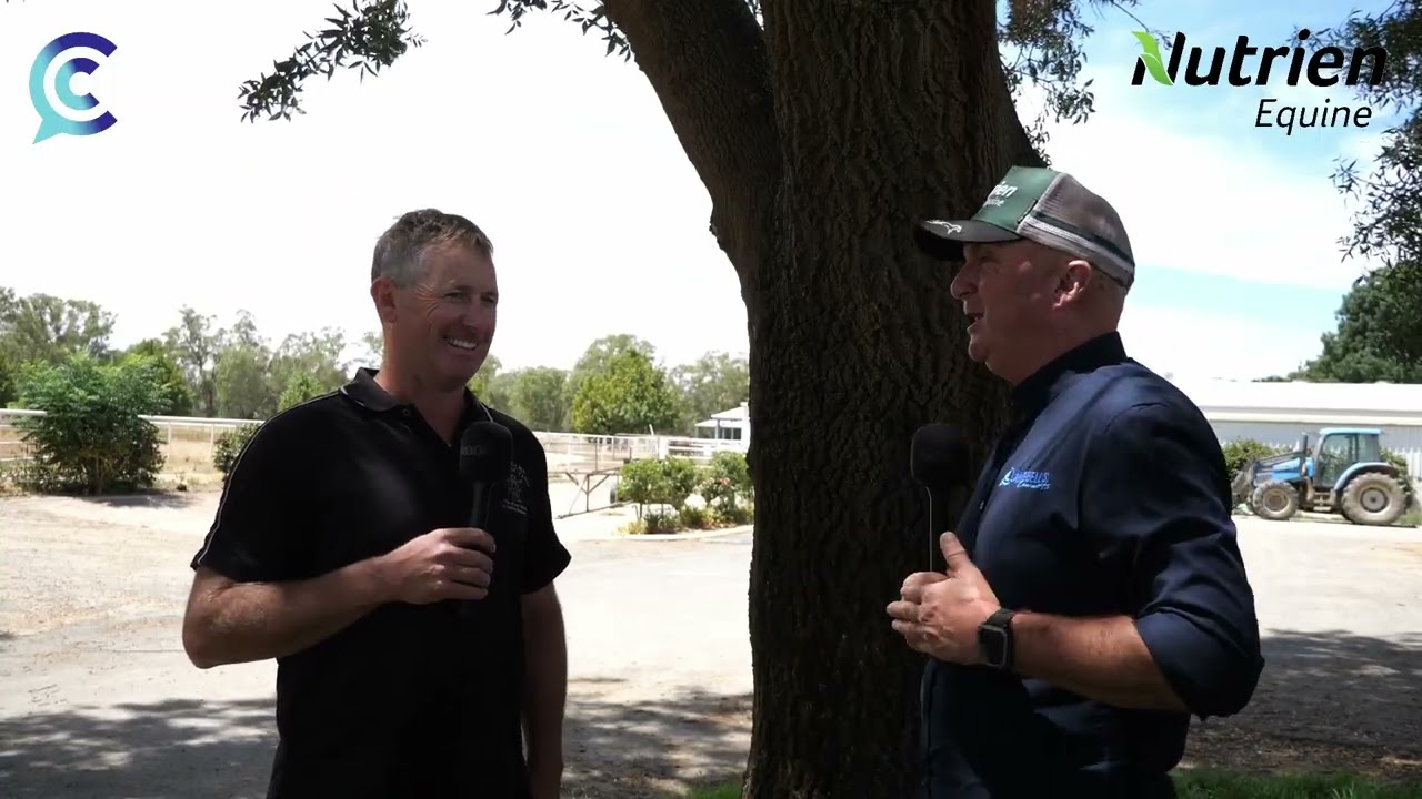 CC with Dennis Picker from Yirribee Pacing Stud
