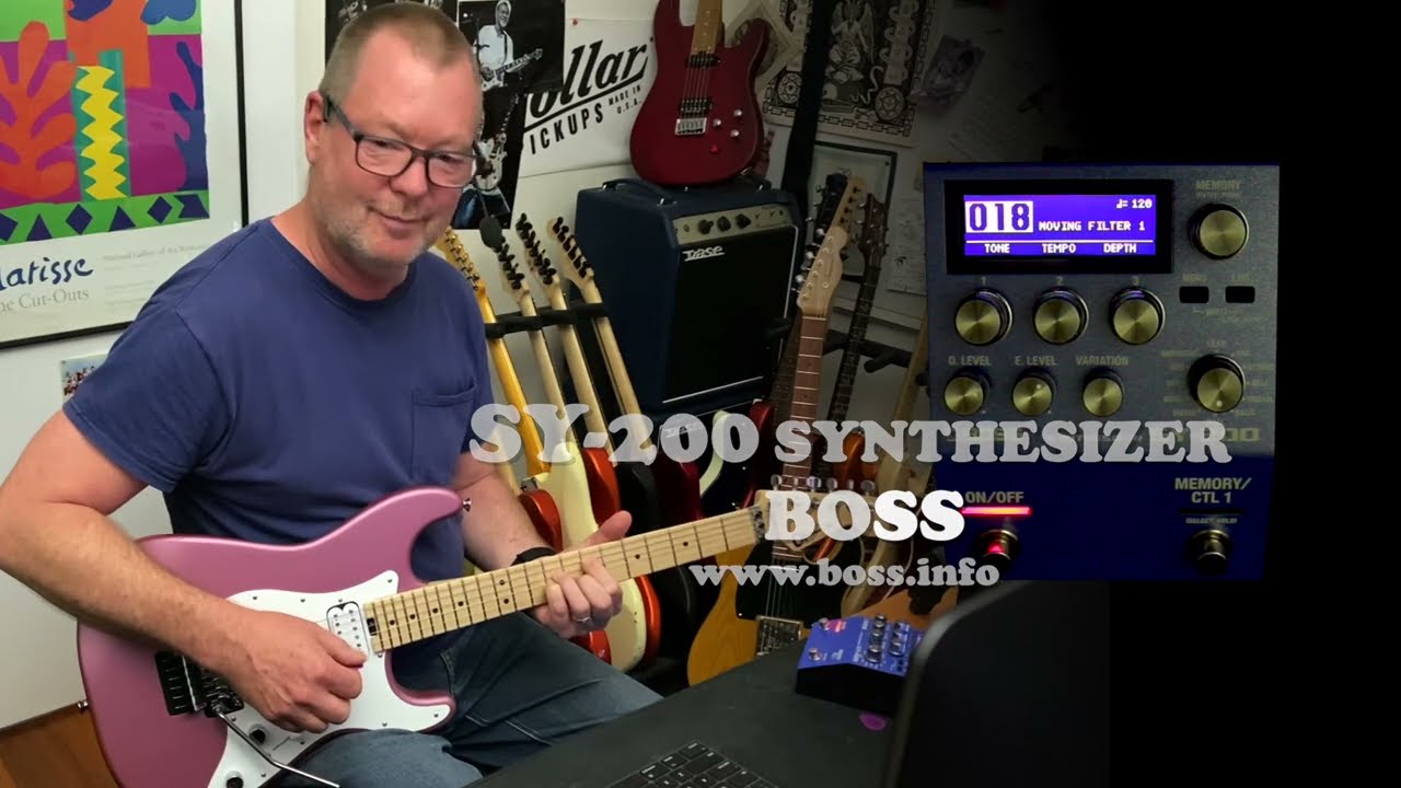 BOSS: SY-200 SYNTHESIZER - A closer look and listen