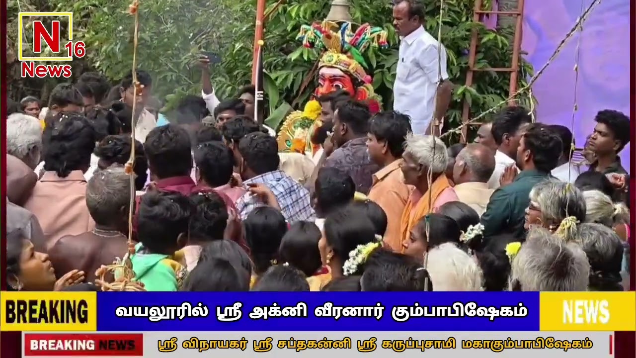வயலூரில் மகா கும்பாபிஷேகம் ஏராளமான பக்தர்கள் தரிசனம்