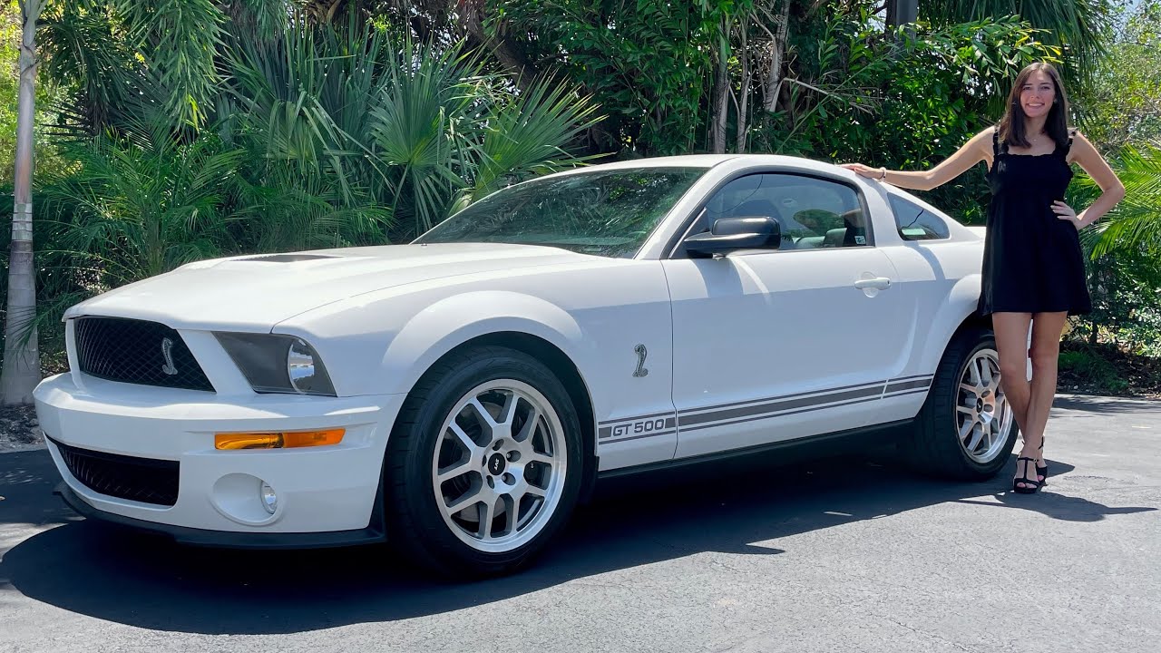 Ford Mustang Shelby GT500 2007 года выпуска — всего 18 000 миль, 40-летний юбилей, 5,4-литровый V...