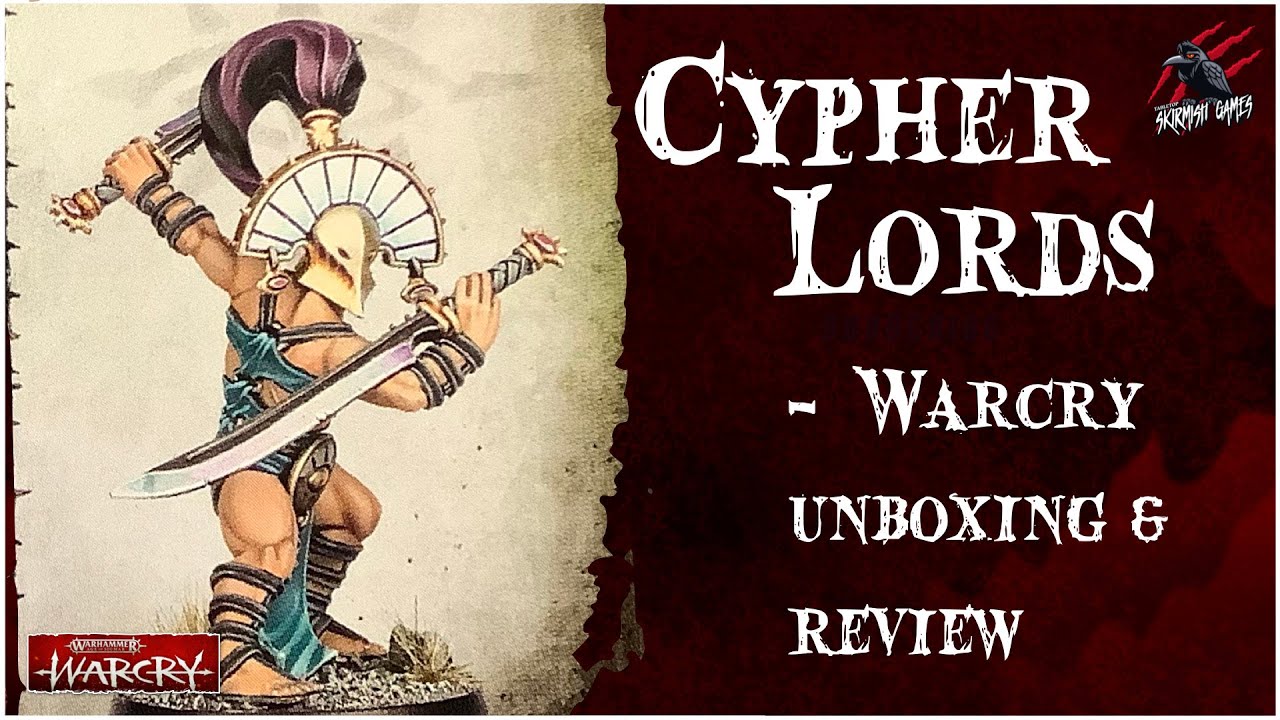 WARCRY CYPHER LORDS UNBOXING REVIEW - Is This The Warhammer Warcry Warband For You?