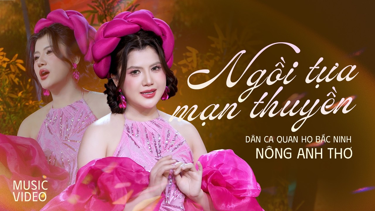 Ngồi Tựa Mạn Thuyền - Quan Họ Bắc Ninh | Nông Anh Thơ Cover Cực Tình