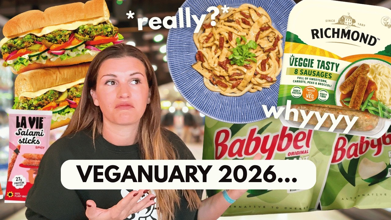 the year of the falafel?? 🤪 (veganuary 2026 round up)