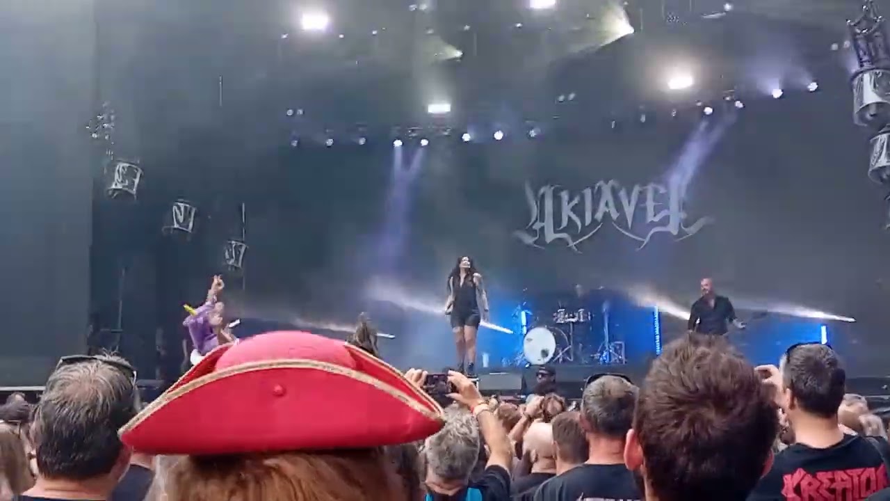 Akiavel au mennecy metal fest 2025