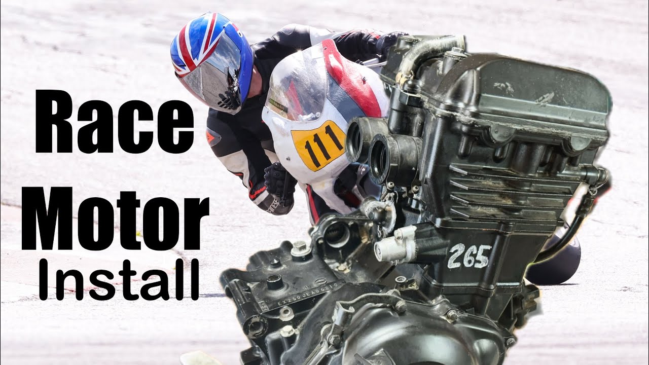 Ninja 250 High Compression Motor Installation