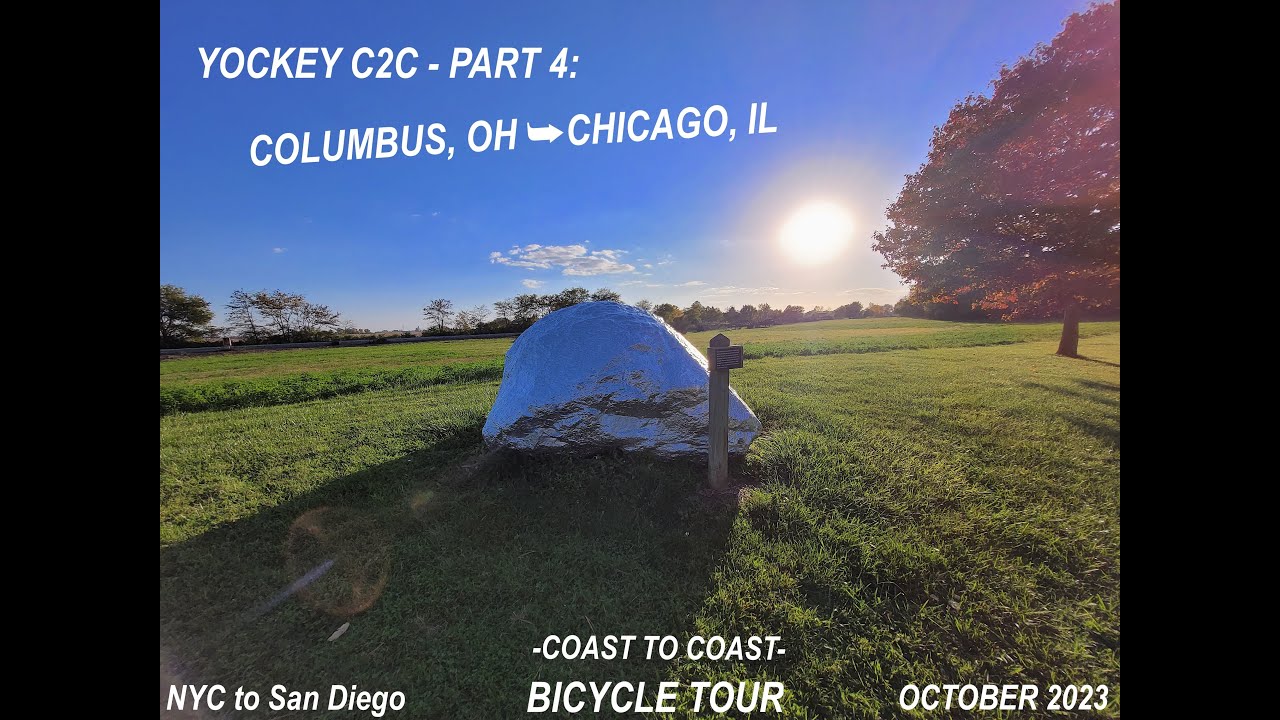 I rode my bike here from NYC - Part 4: Columbus, OH to Chicago, IL