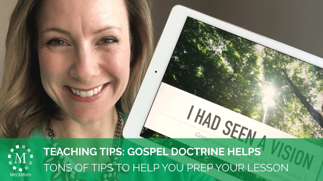 How to Prepare and Teach a Gospel Doctrine Lesson (and still have a normal life)
