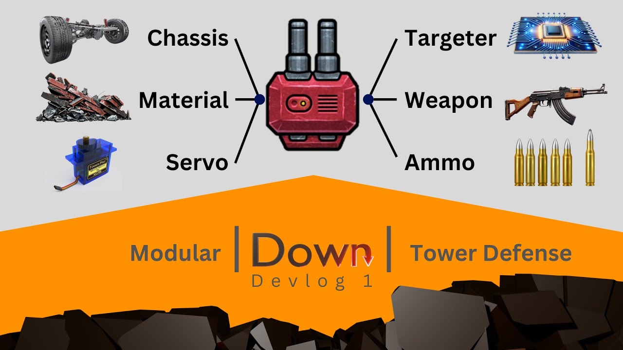 Why Is Tower Defense So HARD TO CODE? - Devlog #1 | DOWN