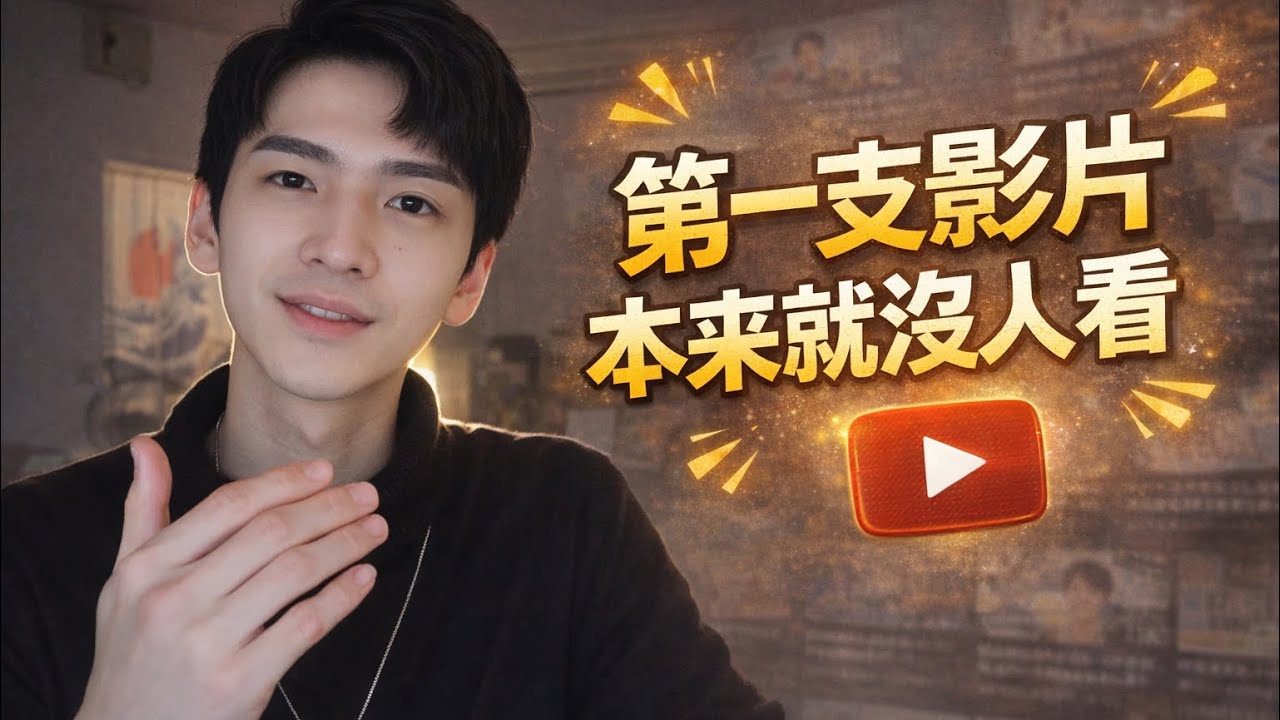 第一支影片本來就沒人看｜但你不能停在
