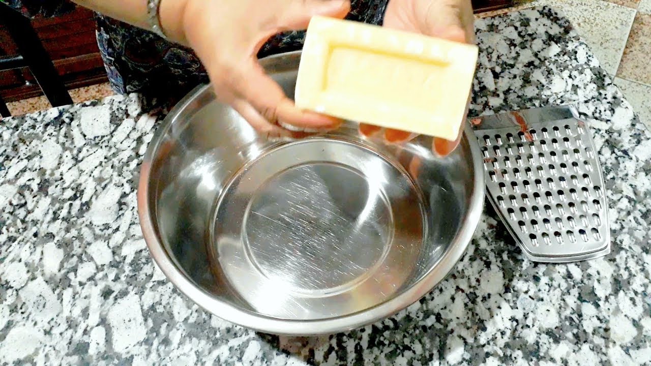 طريقة سهلة لصنع صابون سائل لغسل الأواني و الملابس بكمية وفيييرة