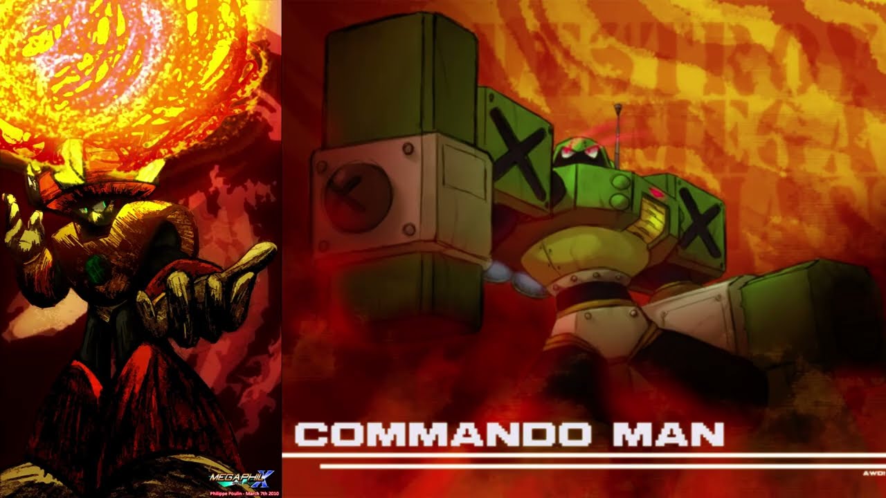 MegaMan 10 Solar Man | Commando Man remix