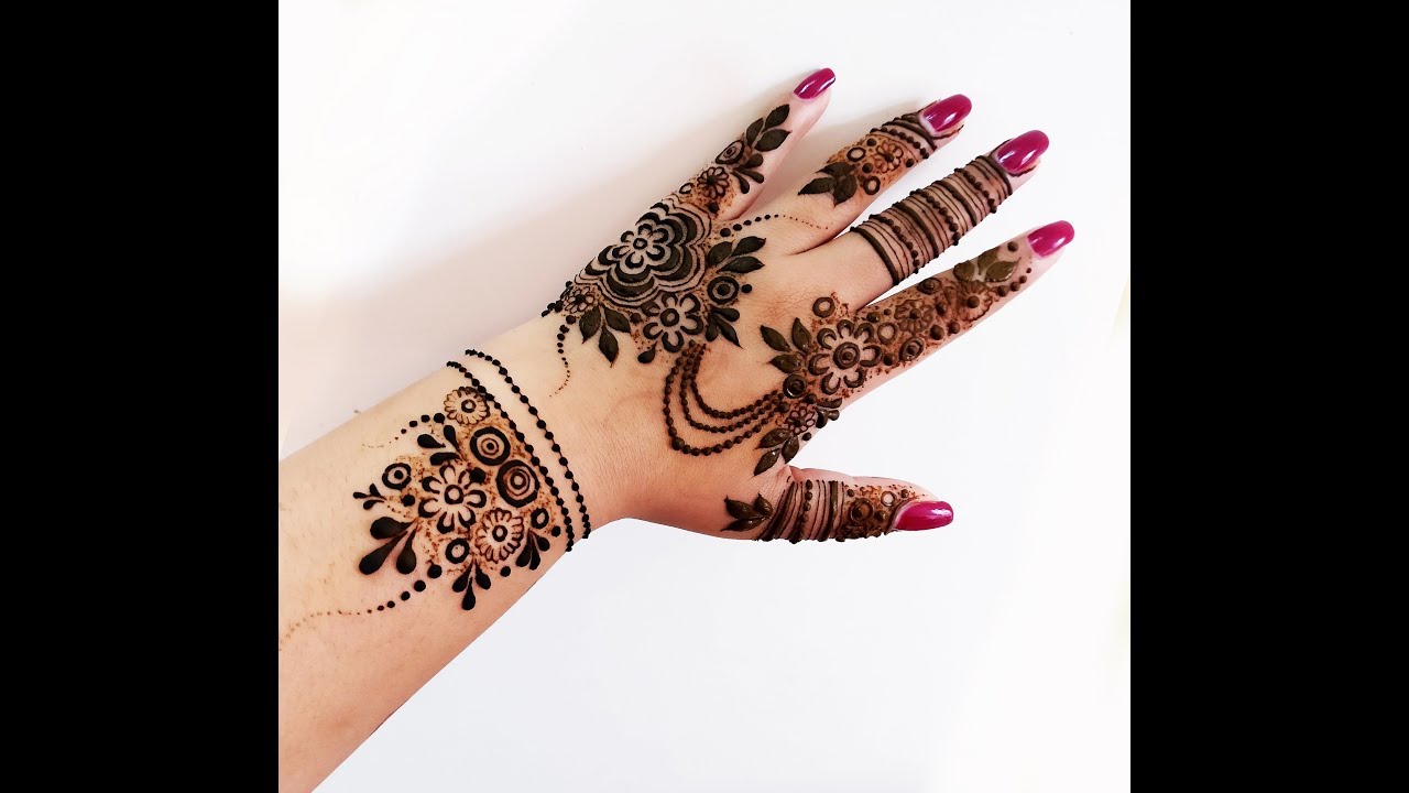 Latest Stylish Heena Mehndi Design for Hand || Arham Mehndi Designs