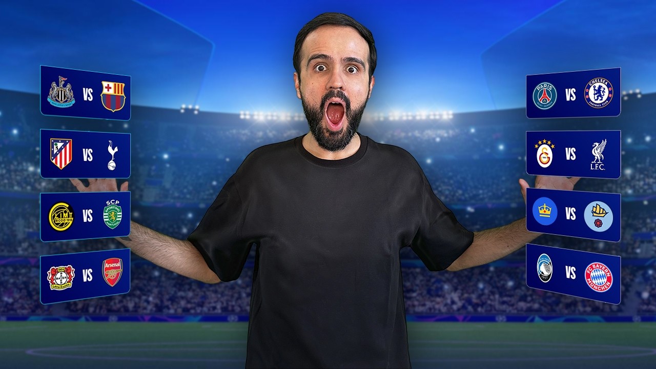 LAS PREDICCIONES DE CHAMPIONS LEAGUE | OCTAVOS 2026