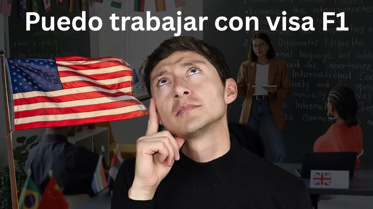 Se puede trabajar en ESTADOS UNIDOS con una VISA F1 en un curso de inglés? Aquí te cuento todo