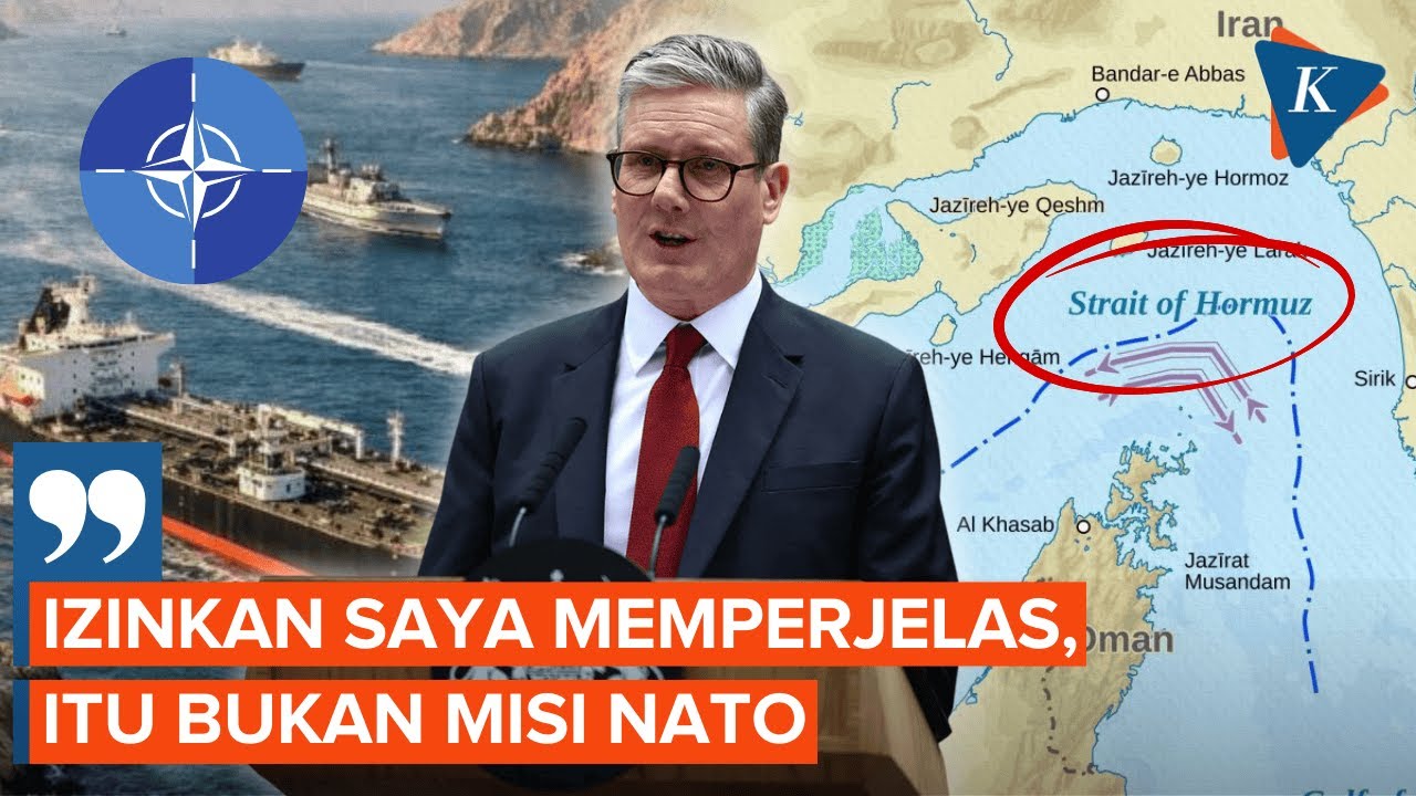 Inggris: Operasi Militer di Selat Hormuz Bukan Misi NATO