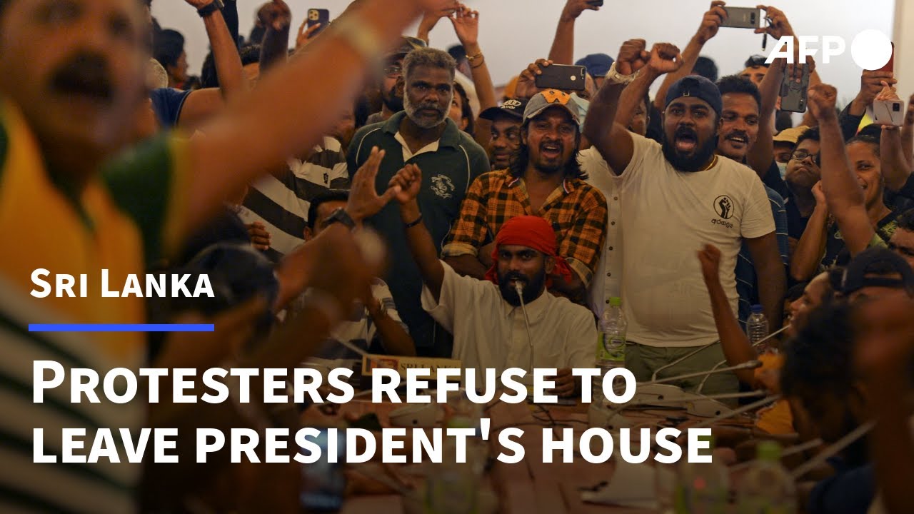 Sri Lanka protesters won't budge till president leaves office | AFP