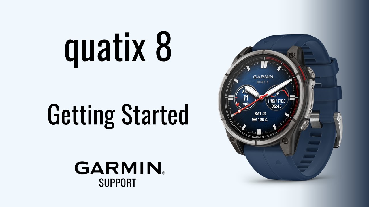 quatix® 8 | Начало работы | Поддержка Garmin