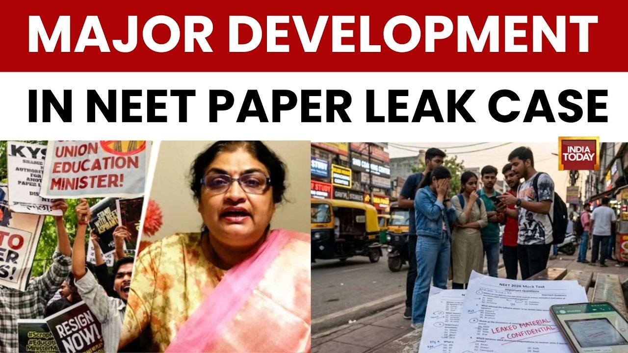 NEET Paper Leak: CBI Arrests Pune Botany Teacher | Rahul Seeks Resignation Of Dharmendra Pradhan