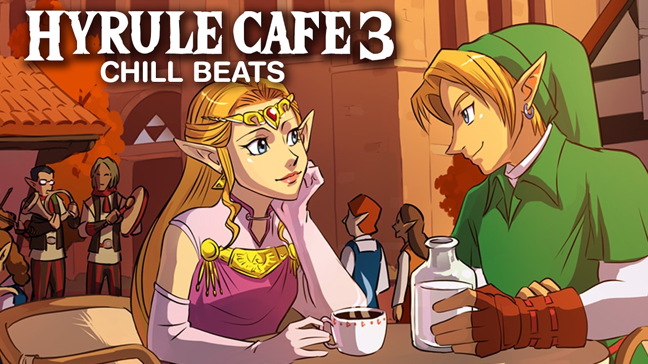 Zelda Lofi Beats to Study & Relax To ☕️ Hyrule Café 3
