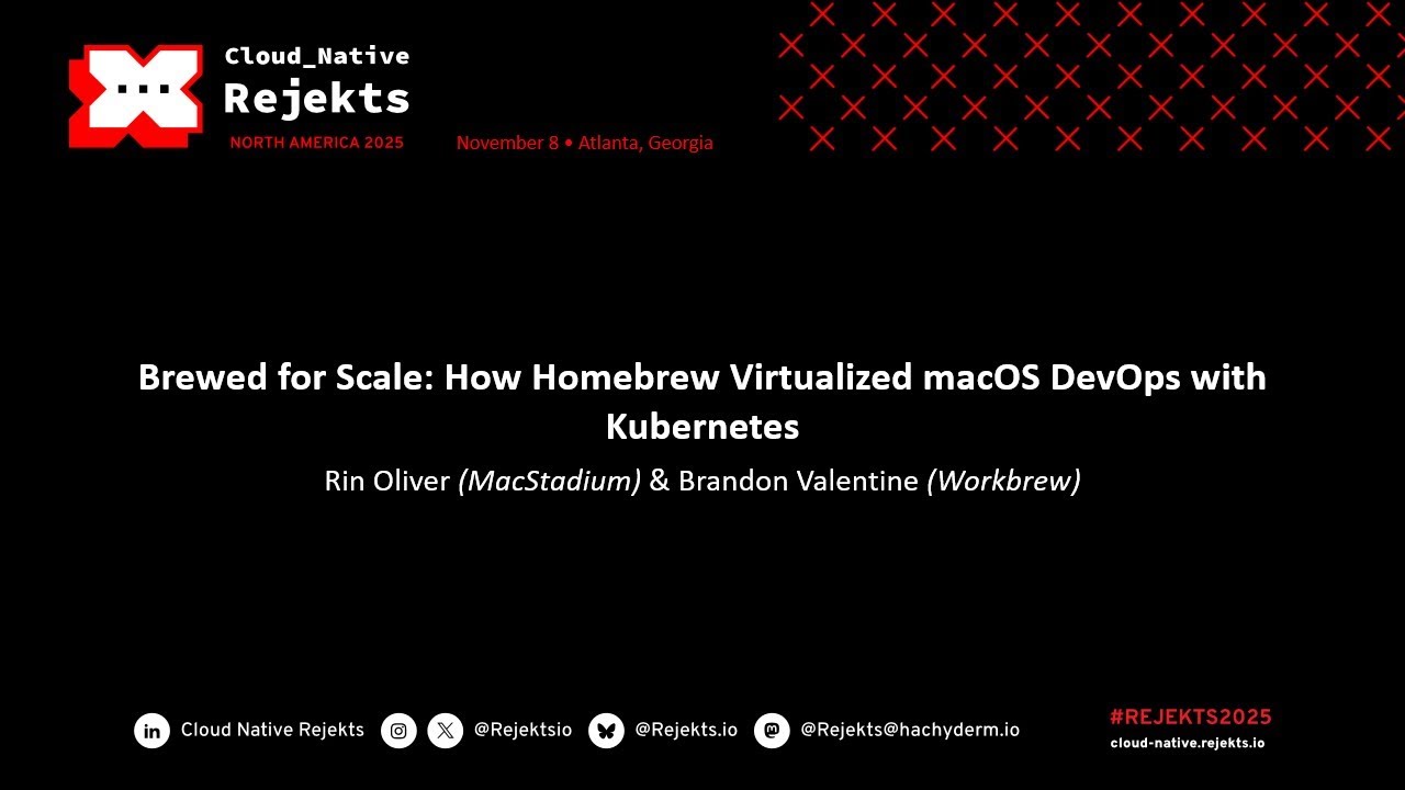 Создано для масштабируемости: как Homebrew виртуализировал DevOps для macOS с помощью Kubernetes
