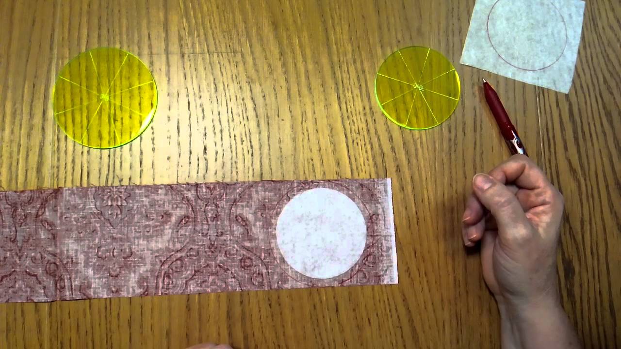 Colcha 365 días con reglas circulares