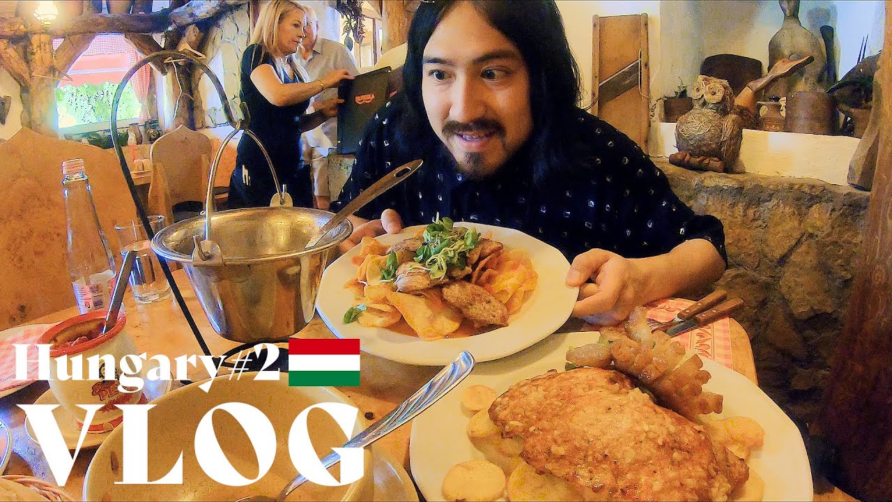 【海外VLOG ハンガリー#2】これが本場のハンガリー料理？！ブダペストの人気レストランで実食。