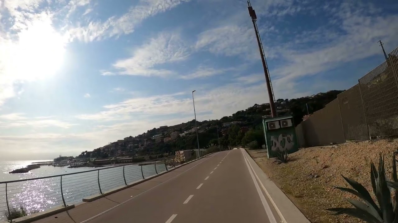Biketour from Imperia to Sanremo along the Côte d'Azur