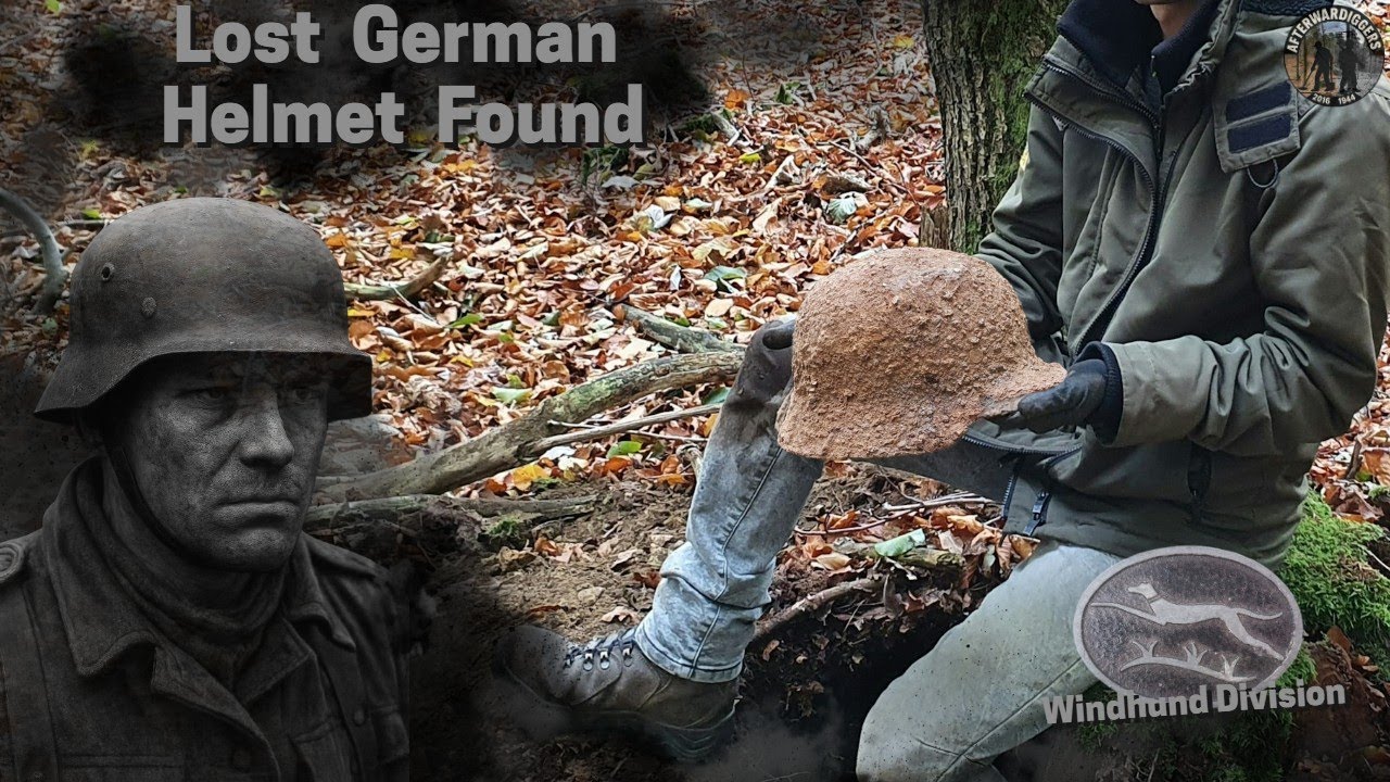 WW2 Relics: Windhund Division Helmet Discovered While Metal Detecting