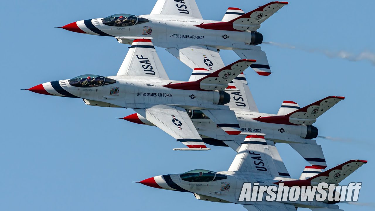 USAF Thunderbirds - Cleveland Airshow 2021