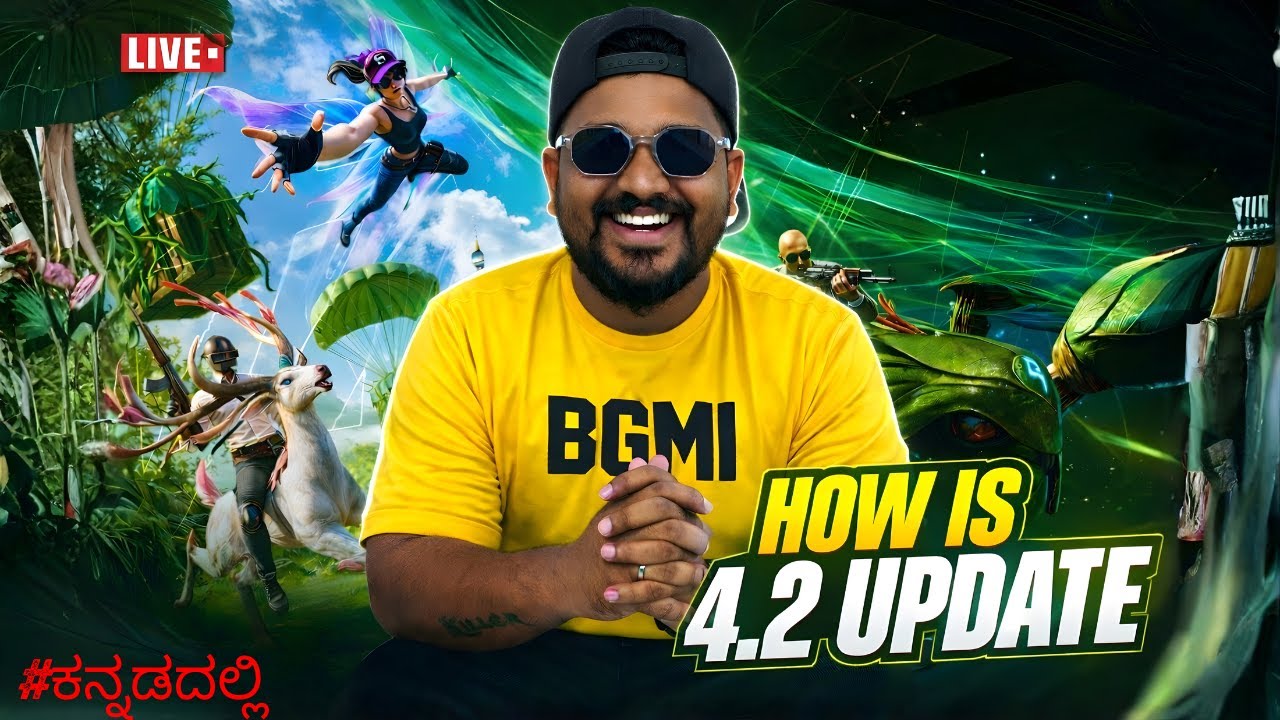 ಕನ್ನಡದಲ್ಲಿ LETS EXPLORE 4.2 UPDATE | KANNADA RUSH GAMEPLAY🔥| BGMI LIVE KANNADA |KIRIK GURU LIVE