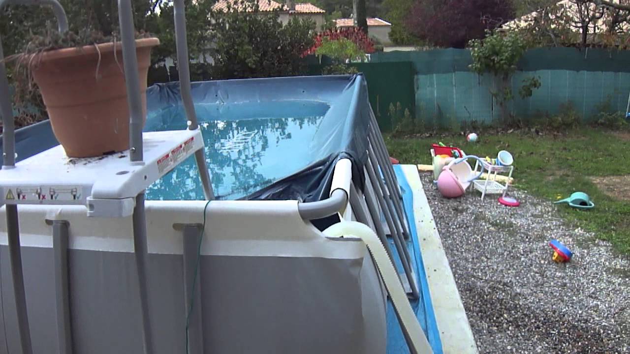 Comment vider sa piscine de 13100 litres