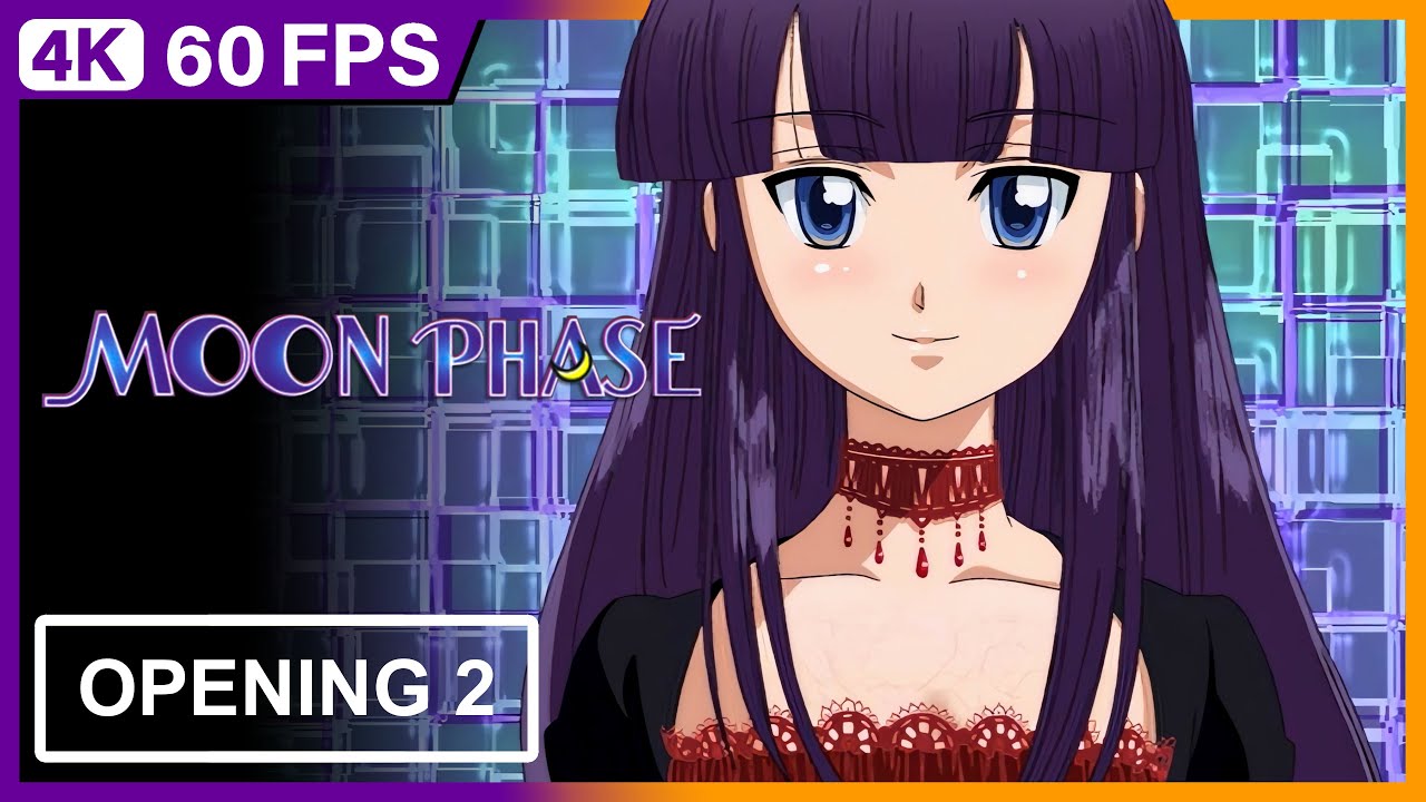 Tsukuyomi: Moon Phase Opening 2 | Creditless | 4K 60FPS Remastered