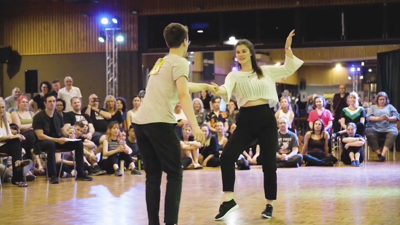 Florian Simon & Jula Palenga - 2nd place Strictly Open Finals - D-Town Swing 2023