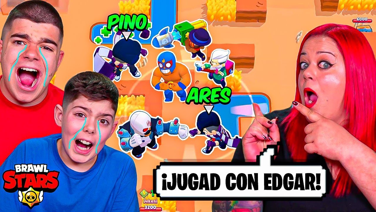 MI MADRE DECIDE NUESTRA PARTIDA EN BRAWL STARS!